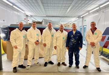Introduction to Yacht Coatings at International Paint Ltd in Southampton 