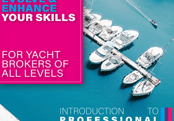ABYA's Introduction to Professional Yacht Brokerage Course is starting again this November 2021